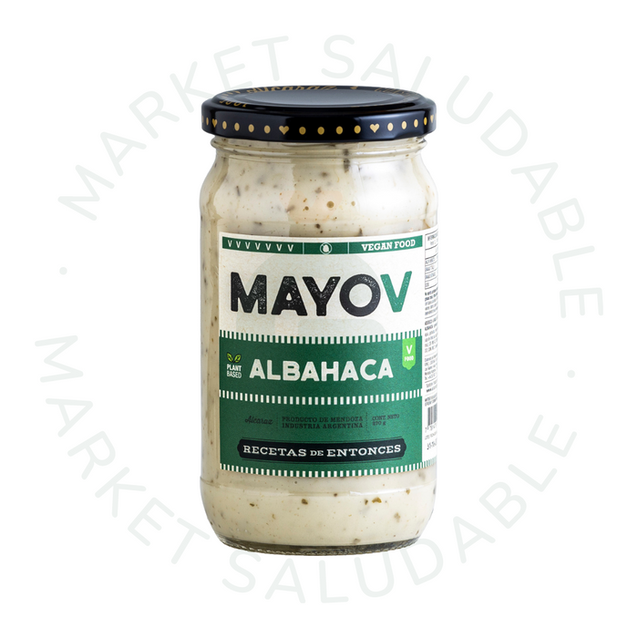 ALCARAZ - MAYOV ALBAHACA x 270 ml - RECETA DE ENTONCES