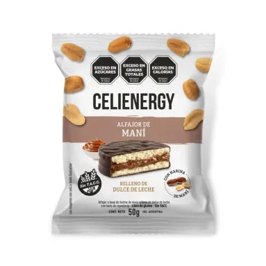 ALFAJOR DE MANI x 50 gr - CELIENERGY