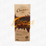 CHOCOLATORY - TABLETA AMARGO X 76 % PURO CACAO  X 6 UNIDADES