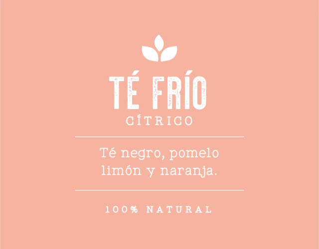 Blendit- TE FRIO CITRICO (Té negro, pomelo limón y naranja)