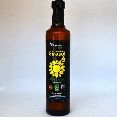 DICOMERE - ACEITE DE GIRASOL ORGANICO X 500 ML