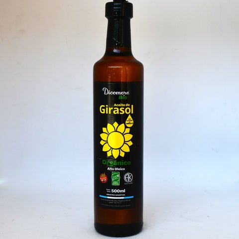 DICOMERE - ACEITE DE GIRASOL ORGANICO X 500 ML