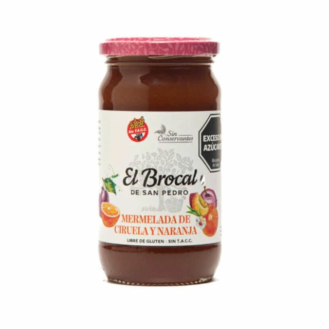 EL BROCAL - MERMELADA DE CIRUELA Y NARANJA X 400 GR