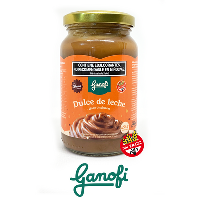 DULCE DE LECHE CON STEVIA X 400 GRS  - GANOFI