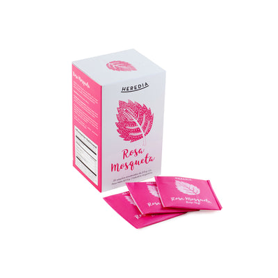 HEREDIA - Te Rosa Mosqueta (25 Saquitos x Caja) x 105g -