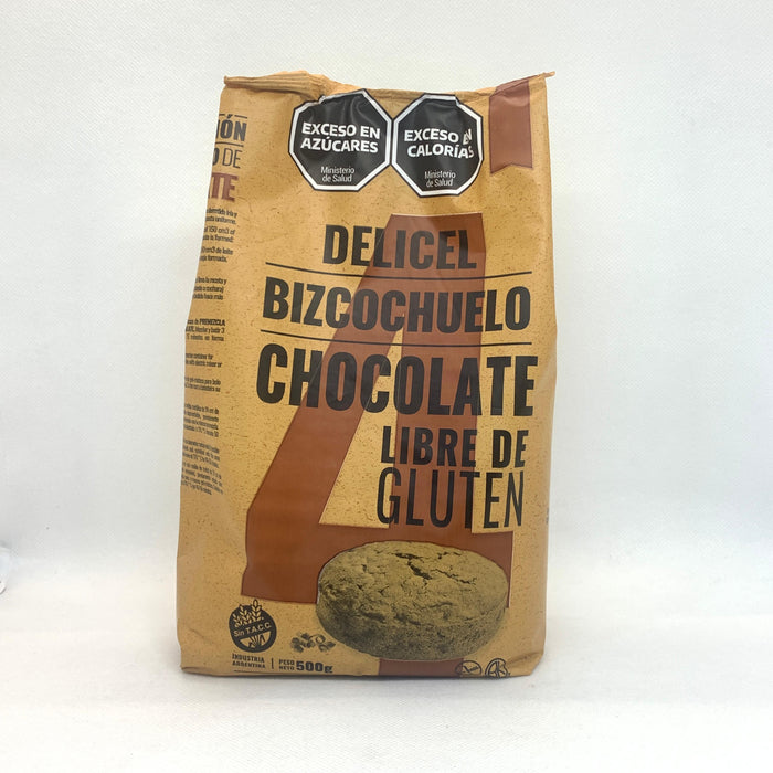 DELICEL - Premezcla BIZCOCHUELO DE CHOCOLATE x 500g