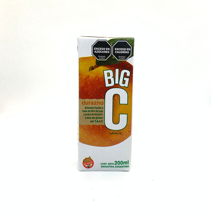 BIG C - JUGO DE DURAZNO x 200 ml