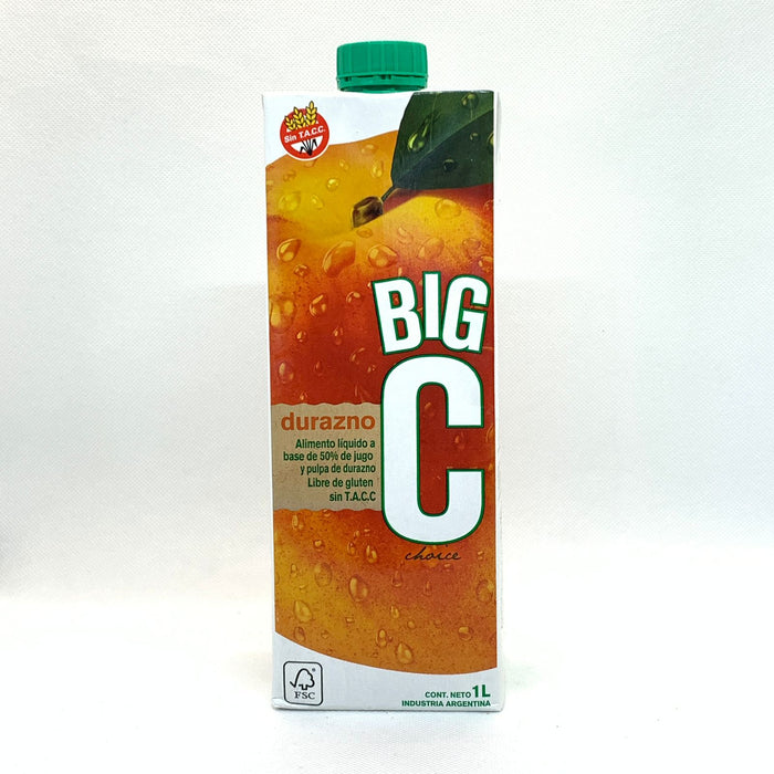 BIG C - JUGO DE DURAZNO X 1 L