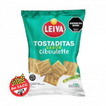 LEIVA - TOSTADITAS DE ARROZ SABOR CIBOULETTE SIN TACC X 125 GRS