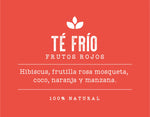 Blendit- TE FRIO FRUTOS ROJOS (Hibiscus, frutilla rosa mosqueta, coco, naranja y manzana)