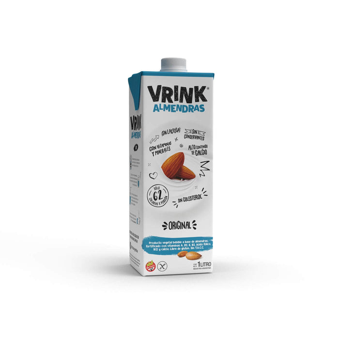 VRINK - Leche de ALMENDRAS ORIGINAL  x 1L