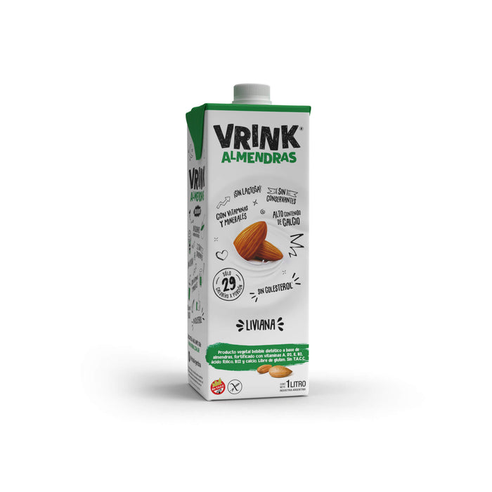 VRINK - Leche de AVENA SIN AZUCAR  x 1L