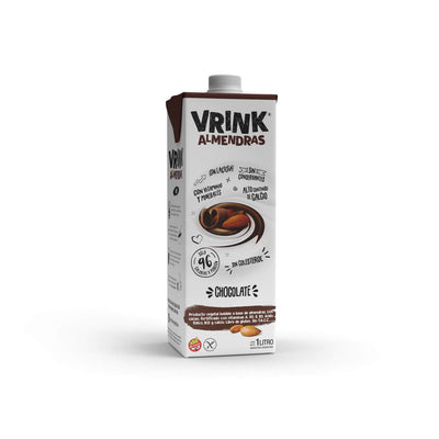 VRINK - Leche de ALMENDRAS Y CHOCOLATE  x 1L