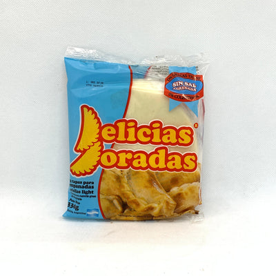 DELICIAS DORADAS - SIN SAL TAPAS DE EMPANADAS