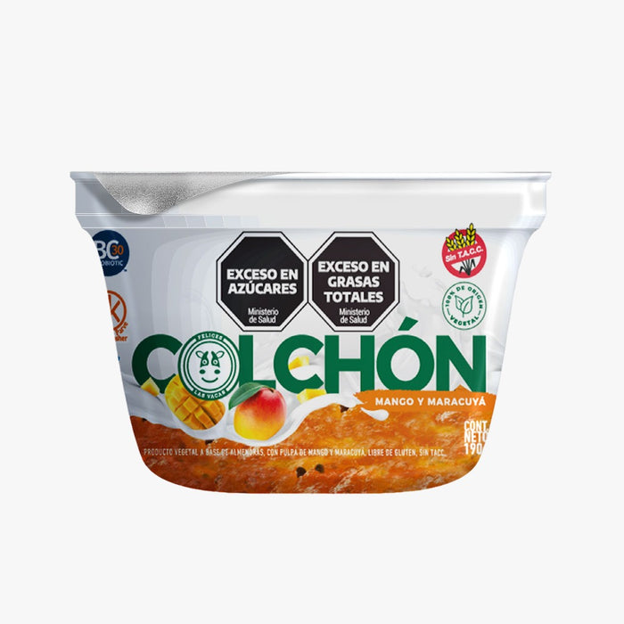 YOGURT COLCHON MANGO Y MARACUYA X 190 GRS - FELICES LAS VACAS