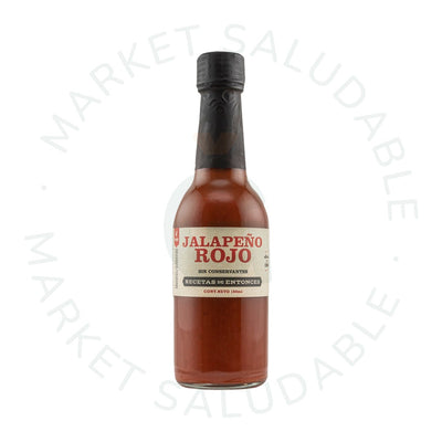 ALCARAZ - SALSA JALAPEÑO ROJA x 180 ml - RECETA DE ENTONCES