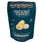 NATURAL CANDY - Almendras bañadas con choco Blanco x 100g