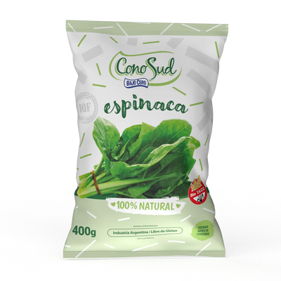 CONOSUD - ESPINACA CONGELADA x 400 gr