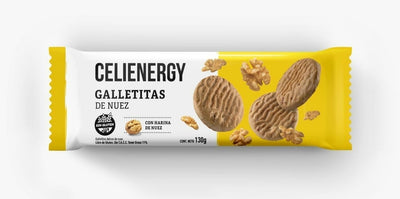 CELIENERGY - GALLETITAS DE NUEZ x 130 G