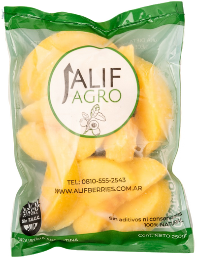 ALIF- Duraznos congelados x 250 G