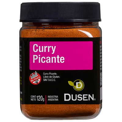 DUSEN - POTE CURRY  PICANTE x 120 gr