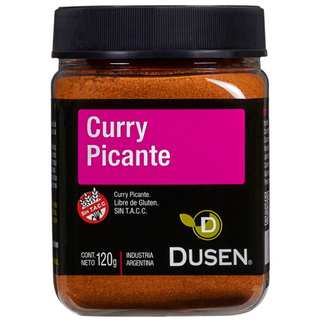 DUSEN - POTE CURRY  PICANTE x 120 gr