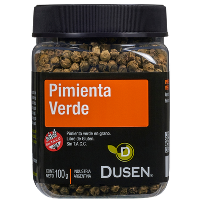 DUSEN - POTE PIMIENTA VERDE GRANO x 100 gr