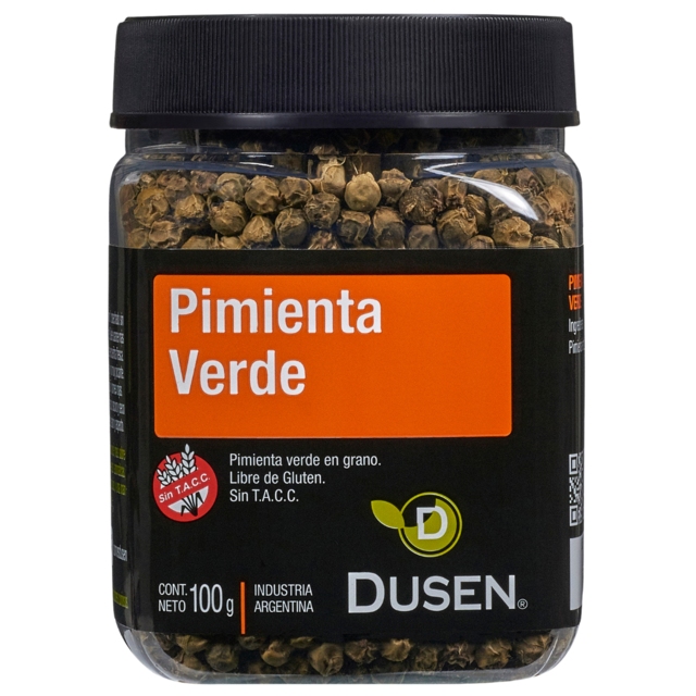 DUSEN - POTE PIMIENTA VERDE GRANO x 100 gr