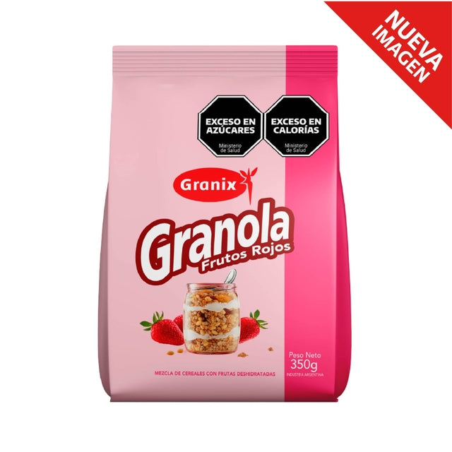 GRANIX - GRANOLA CROCANTE DE FRUTOS ROJOS X 350 GR