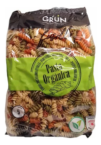 GRUN - PASTA ORGANICA FUSILLI x 500 GR