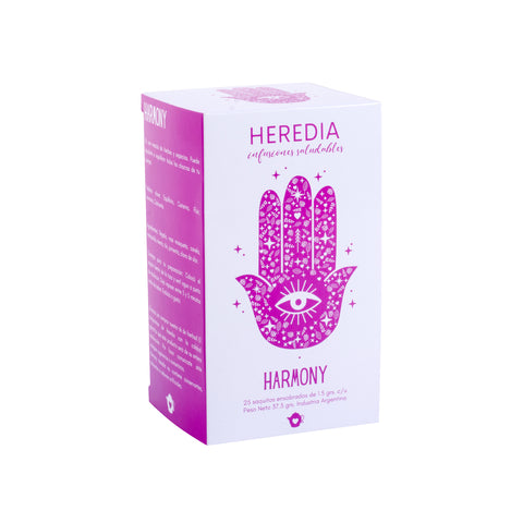 HEREDIA - Te Harmony (25 saquitos) x 78g (copia)