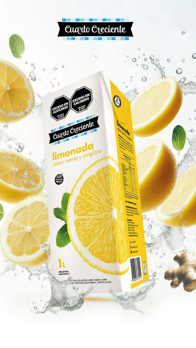 JUGO LIMONADA x 1L tetrapack - CUARTO CRECIENTE