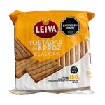 TOSTADAS DE ARROZ CLASICA SIN TACC X 150 GRS - LEIVA