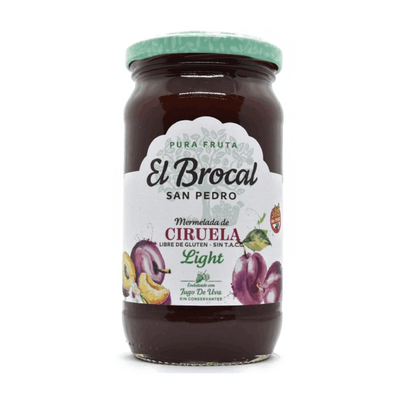 EL BROCAL - MERMELADA DE CIRUELA LIGHT X 400 GR