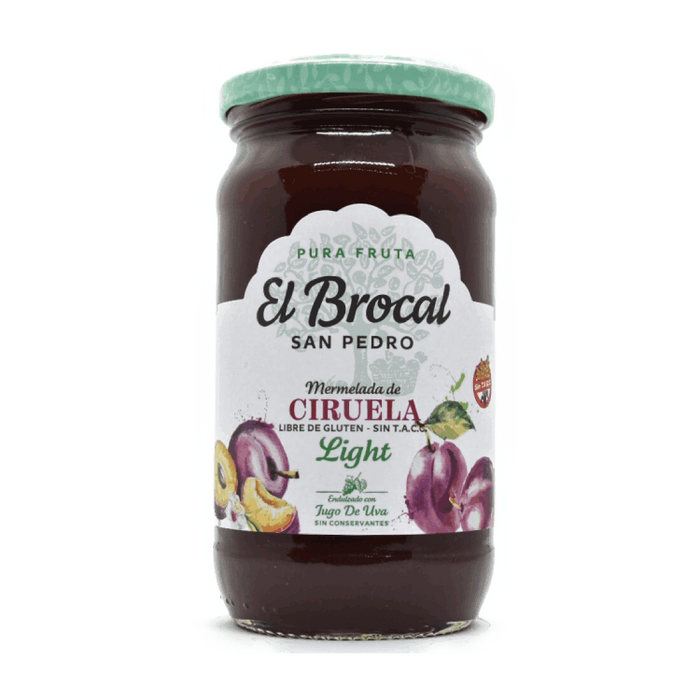 EL BROCAL - MERMELADA DE CIRUELA LIGHT X 400 GR