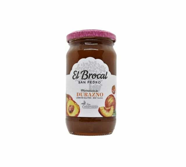 EL BROCAL - MERMELADA DE DURAZNO X 420 GR