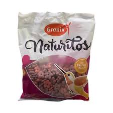 GRANIX - NATURITOS CEREALES DE FRUTOS ROJOS SIN SELLOS X 90 g