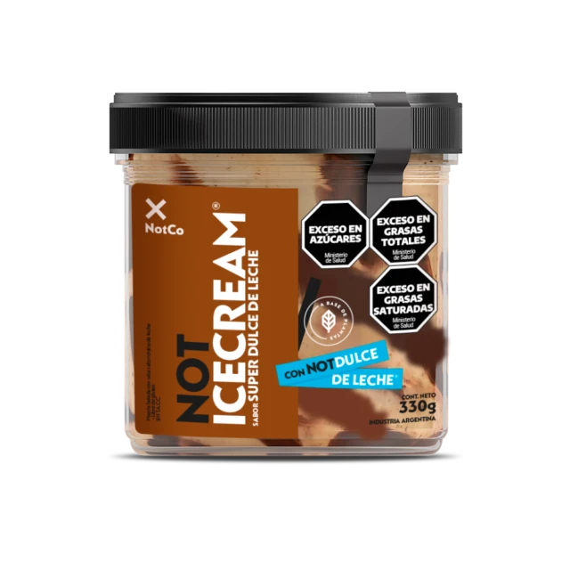 NOT CO - Ice cream SUPER DULCE DE LECHE x 330 gr