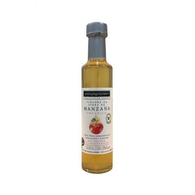 PAMPA GOURMET - VINAGRE DE CIDRA DE MANZANA ORGANICO X 250 ml