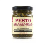 ALCARAZ - PESTO DE ALBHACA FRESCA x 90 ml - RECETA DE ENTONCES