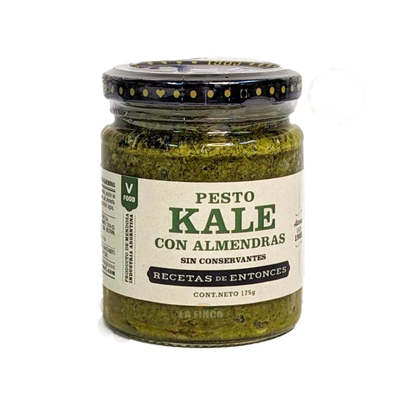 ALCARAZ - PESTO KALE CON ALMEMDRAS x 170 ml - RECETA DE ENTONCES