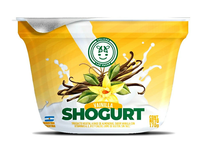 SHOGURT VAINILLA X 170 GRS - FELICES LAS VACAS