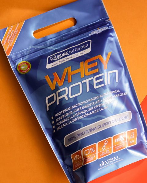 SQUADRA - WHEY PROTEIN VAINILLA X 1 KG