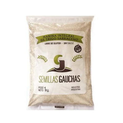 HARINA DE TRIGO SERRACENO X 1 KG - SEMILLAS GAUCHAS