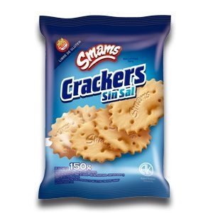 CRACKERS SIN SAL X 150 GRS SIN TACC - SMAMS