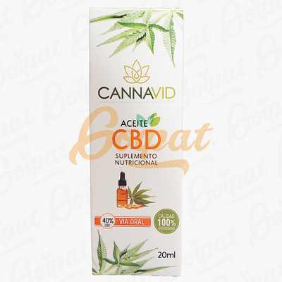 ACEITE DE CANNABIS AL 40% 20 ML - CANNAVID