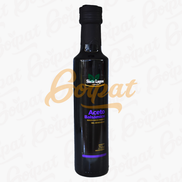 ACETO BALSAMICO X 250 ML - SIETE LAGOS