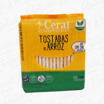 CERAL - TOSTADAS DE ARROZ SIN SAL 120 GRS.