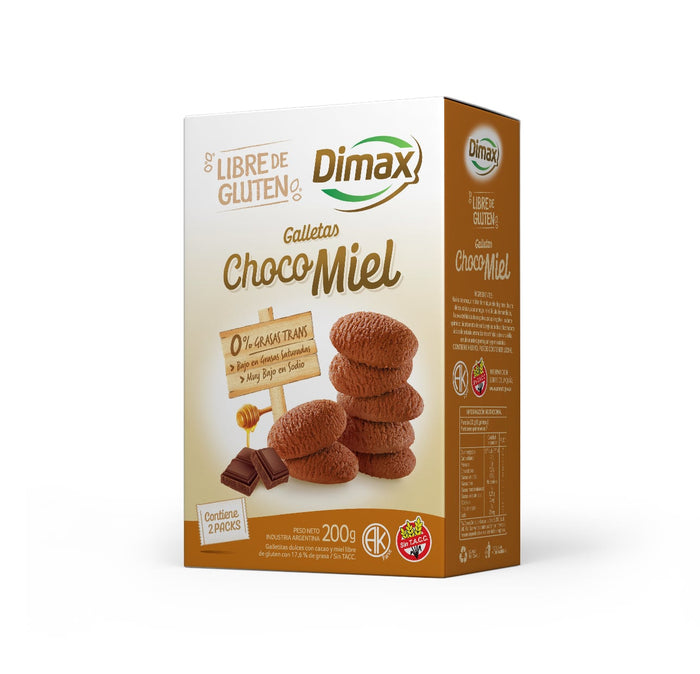 CHOCOMIEL CAJA X 2 PACKS DE 100 GRS - DIMAX