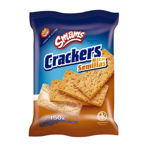 CRACKERS CON SEMILLAS X 150 GRS SIN TACC - SMAMS